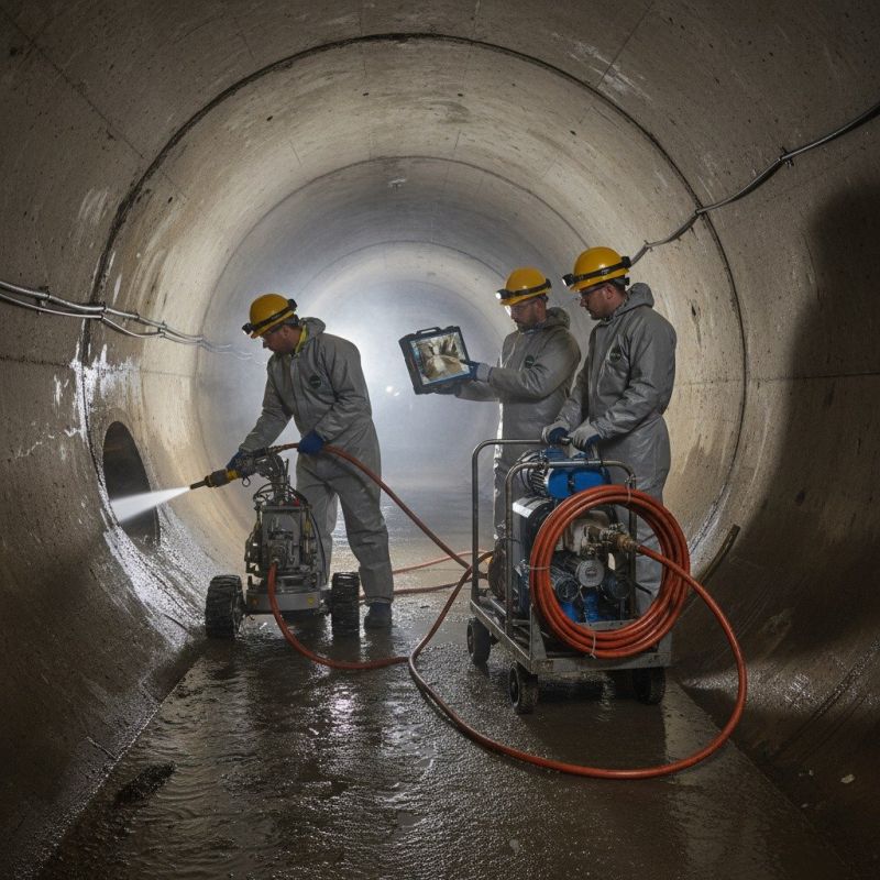 Exterior Drain Cleaning